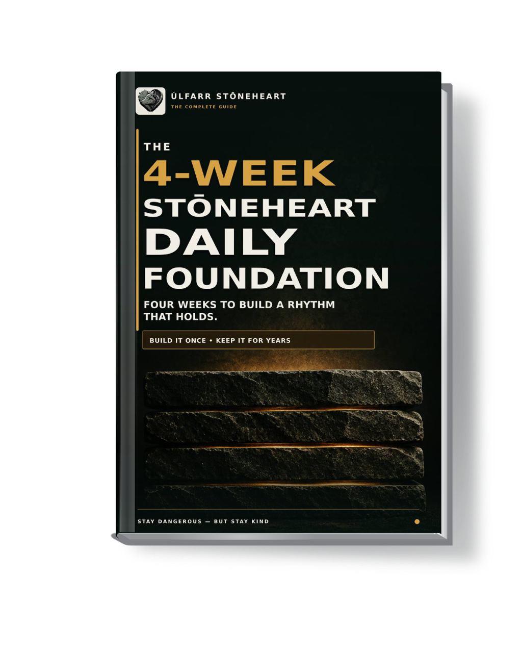 The 4-Week Stōneheart Daily Foundation book cover