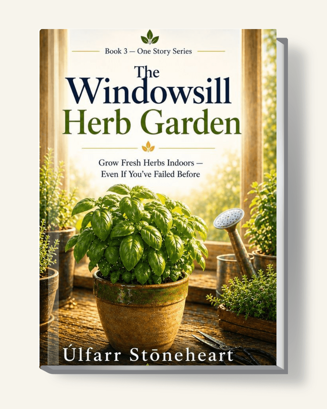 The Windowsill Herb Garden book cover